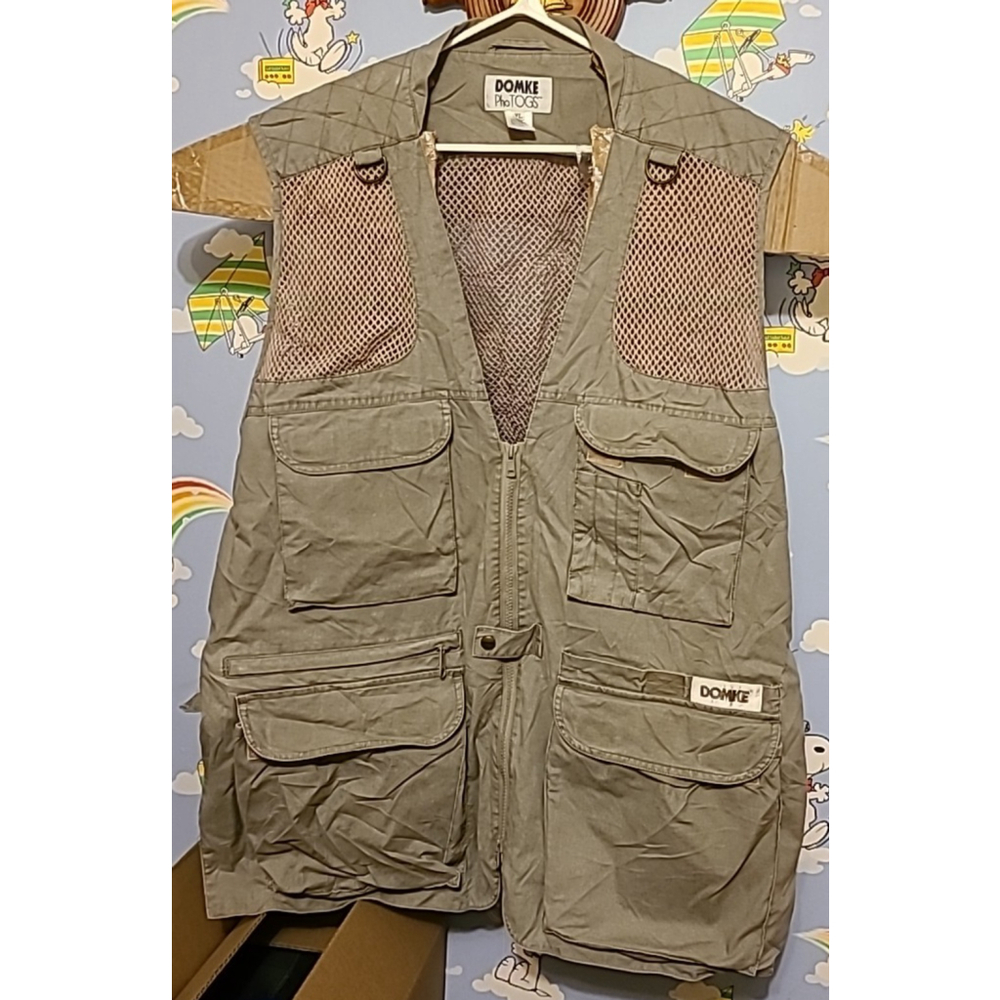 Domke PhoTogs Photography Vest Size XL Multiple Varied Pockets Travel Fishing